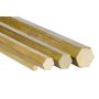 Messinki kuusikulmainen Ø5mm–40mm 6-kulmainen 2.0401 CuZn33Pb3 Ms58 täysmateriaali Evek GmbH - 1