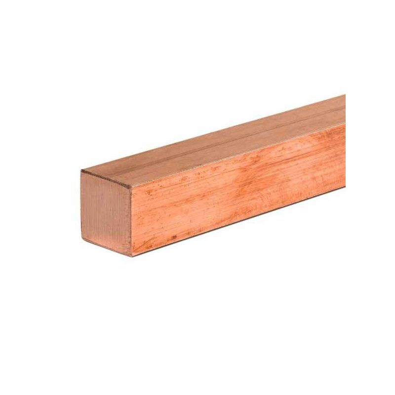 Kupari neliötanko 6x6-40x40mm kuparinen neliötanko 2.0065 neliötanko Cu-ETP Evek GmbH - 1