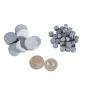 Reniummetalli 99,98 % puhdasta metallia Metallielementti renium Re Element 75, harvinaiset metallit