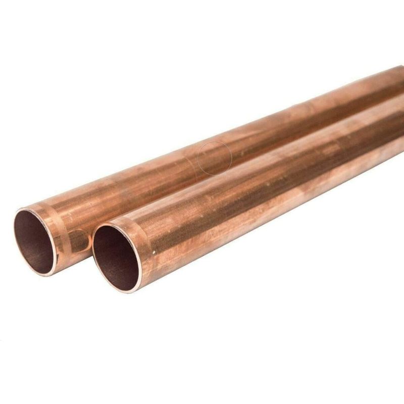 Kupariputki 3x0.5mm-54x1.5mm tanko 2.0090 Aisi C11000 Lämmitys Juomavesi 0.1-2 metriä, kupari