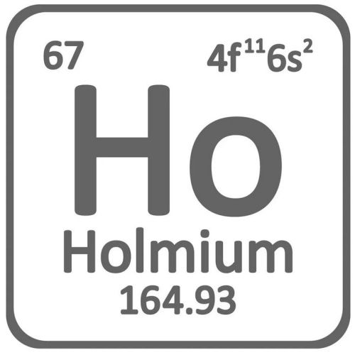 Holmium 99,9% elementti Ho 67 puhdas 99,99 Harvinaiset metallit