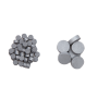 Reniummetalli 99,98 % puhdasta metallia Metallielementti renium Re Element 75, harvinaiset metallit
