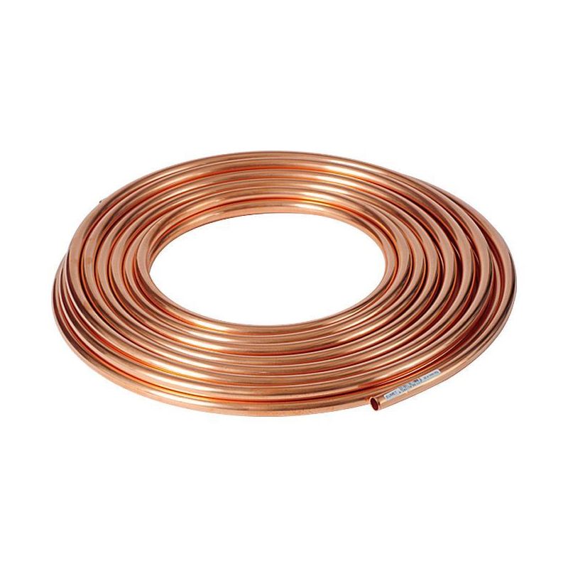 Pehmeä hehkutettu kupariputki 1x0,2 mm-3x0,5 mm Cu-DHP/CW024A kelalla 2.1990