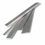 Jousiteräslevyliuska 1.4310 Tasotanko 30x2mm-90x6mm Leikattu liuska