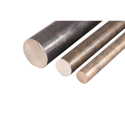 Pronssitanko 13–51 mm Rg7 pyöreä tanko 2.1090 CuSn7ZnPb CC493K