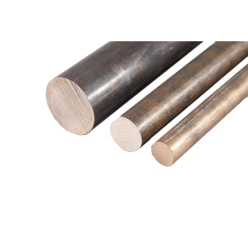 Pronssitanko 13–51 mm Rg7 pyöreä tanko 2.1090 CuSn7ZnPb CC493K