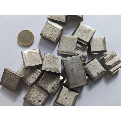 Nikkelikatodi Ni 99% anodi luominen käsityöläisten metallilevyjen nuggetit 20x20mm 20x20mm