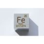 Rauta Fe metallikuutio 10x10mm kiillotettu 99,99% puhtaus kuutio