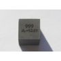Metallinen kuutio kiillotettu 10x10mm puhtaus kuutio