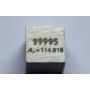 Metallinen kuutio kiillotettu 10x10mm puhtaus kuutio