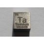 Metallinen kuutio kiillotettu 10x10mm puhtaus kuutio