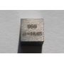 Metallinen kuutio kiillotettu 10x10mm puhtaus kuutio