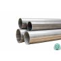 Ruostumaton teräs 42,4 x 2 mm putki EN X5CrNi18-10 putki 1.4301 V2A pyöreä putki